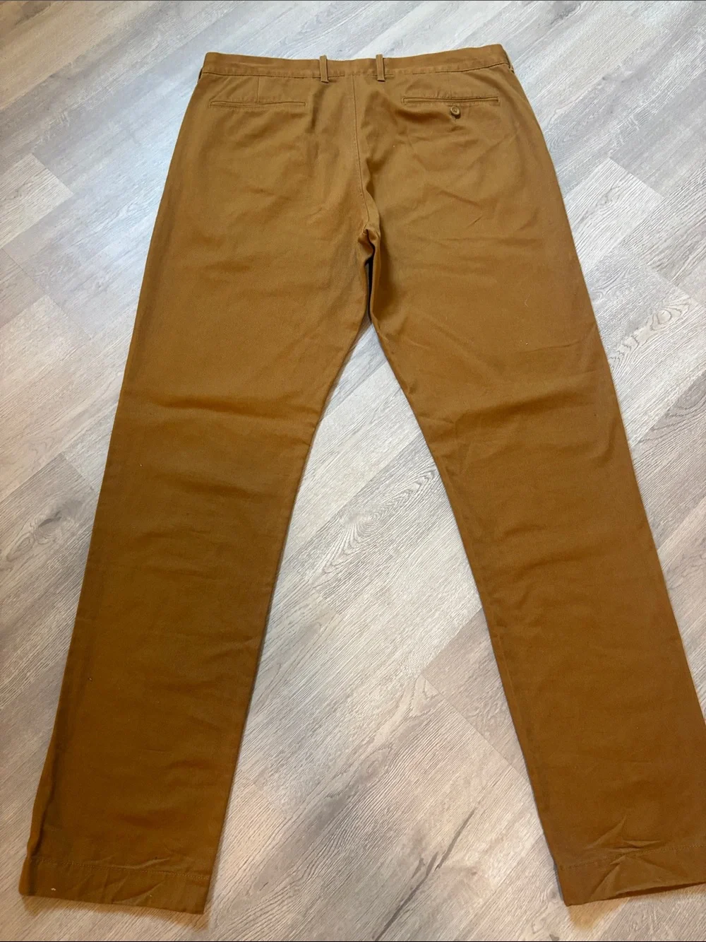 J. Crew Men's Chinos in Warm Tan